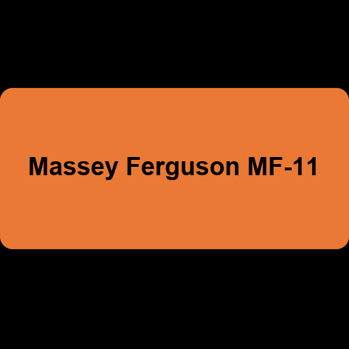 Massey Ferguson MF-11